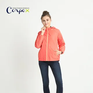 【Corpo X】女款防風防潑水連帽外套-橘 價格比較,價格查詢,歷史價格詳細信息