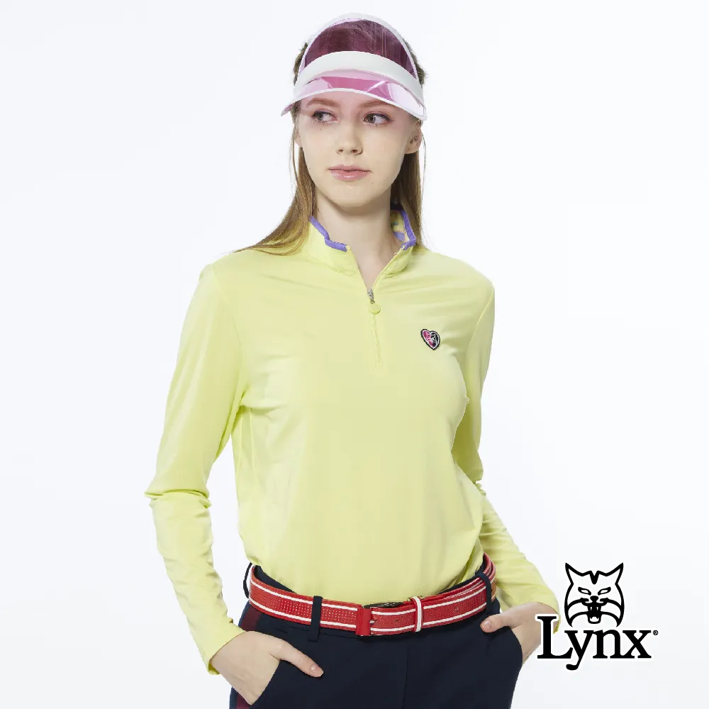 【Lynx Golf】女款內刷毛保暖舒適反光印花設計拉鍊口袋長袖可拆式連帽外套(二色) 歷史價格詳細信息