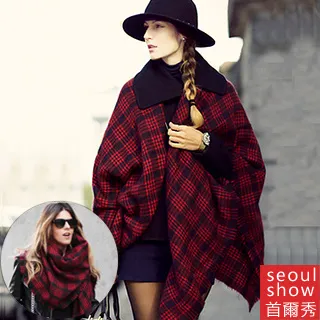 圍巾 披肩 方巾 北歐極簡條紋小方巾女秋冬棉麻保暖圍巾圍脖春秋洋氣領巾配襯衫WY040 歷史價格詳細信息