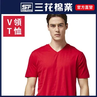 三花彩色V領短袖衫_深藍 歷史價格詳細信息