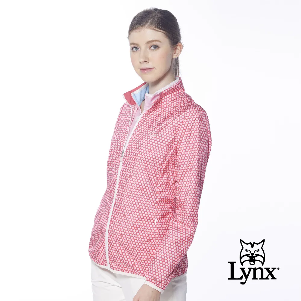 【Lynx Golf】女款滿版可愛貓印花隱形拉鍊連帽可拆式無袖背心(二色) 歷史價格詳細信息