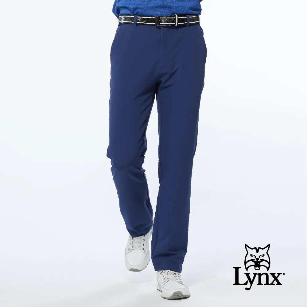 【Lynx Golf】男款素面特殊織帶造型口袋袋蓋設計平口微窄管休閒長褲(灰色) 歷史價格詳細信息
