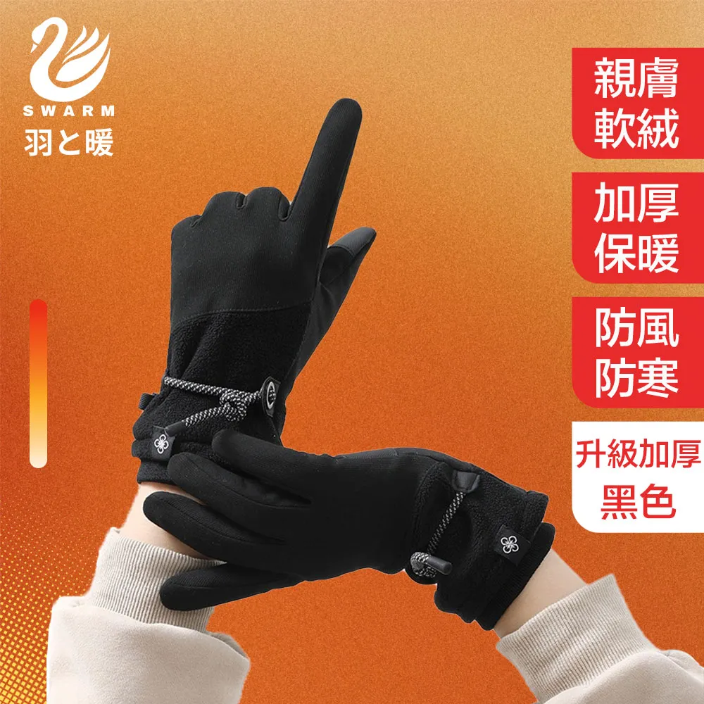 羽和暖SWARM 加厚升級三層鎖熱防寒抗風保暖觸控手套 歷史價格詳細信息