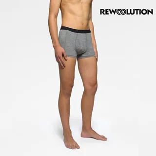 【Rewoolution】男Gaz 140g內褲 [黑色] 羊毛褲 平口褲 內褲 登山必備 吸排|REJB2MU20195 歷史價格詳細信息