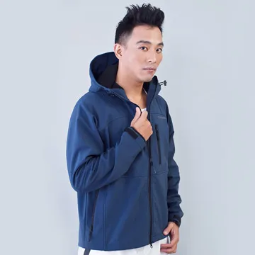 TECL-WOOD《96629》防風防水透氣保暖兩件式外套(Soft Shell防水外套+刷毛夾克)(藍灰色)(男) 歷史價格詳細信息