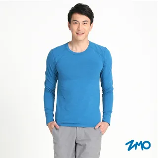 【ZMO】男快熱保暖長袖上衣-藍色 歷史價格詳細信息