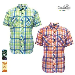 日本namelessage無名世代男款抗UV吸濕排汗3M Scotchgard短袖襯衫(灰)_31M18 歷史價格詳細信息