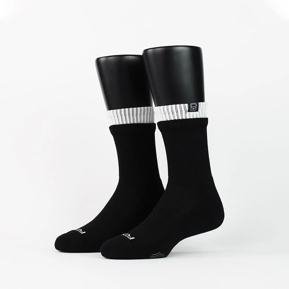 Footer 標語刺繡雙層襪  (女款-K217M) 歷史價格詳細信息