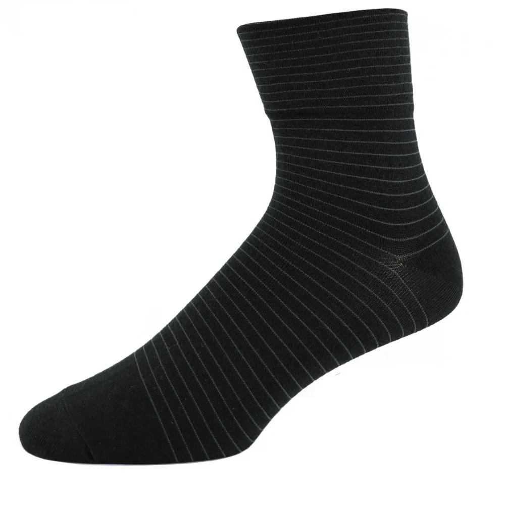 [UF72] elf除臭竹炭寬口無痕條紋休閒襪UF7014L-深灰24-26 歷史價格詳細信息