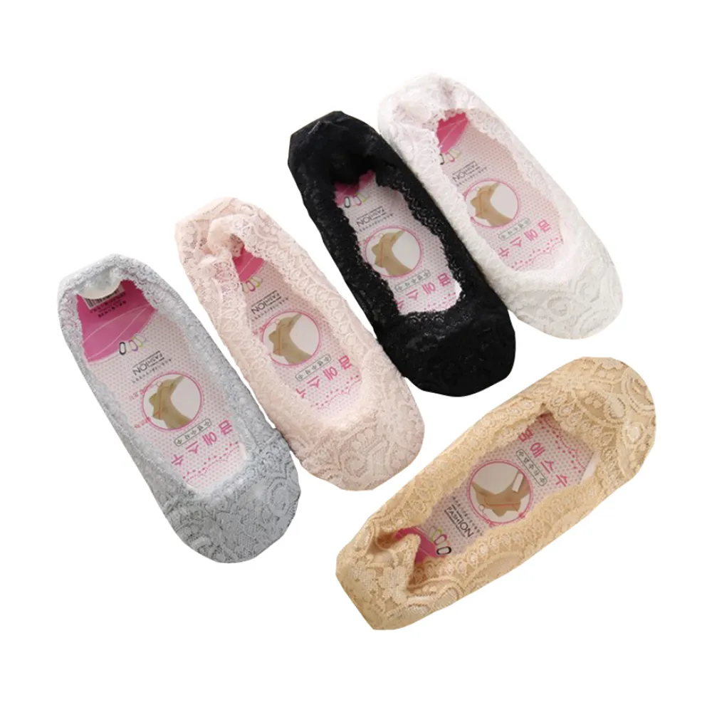 蕾絲防滑隱形襪 23cm-25cm 歷史價格詳細信息