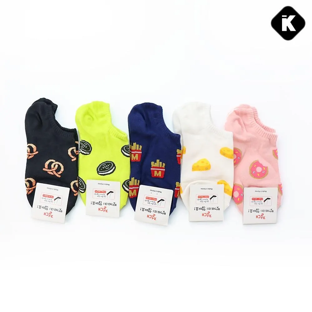 韓國襪子 食物中筒襪 男襪 歷史價格詳細信息