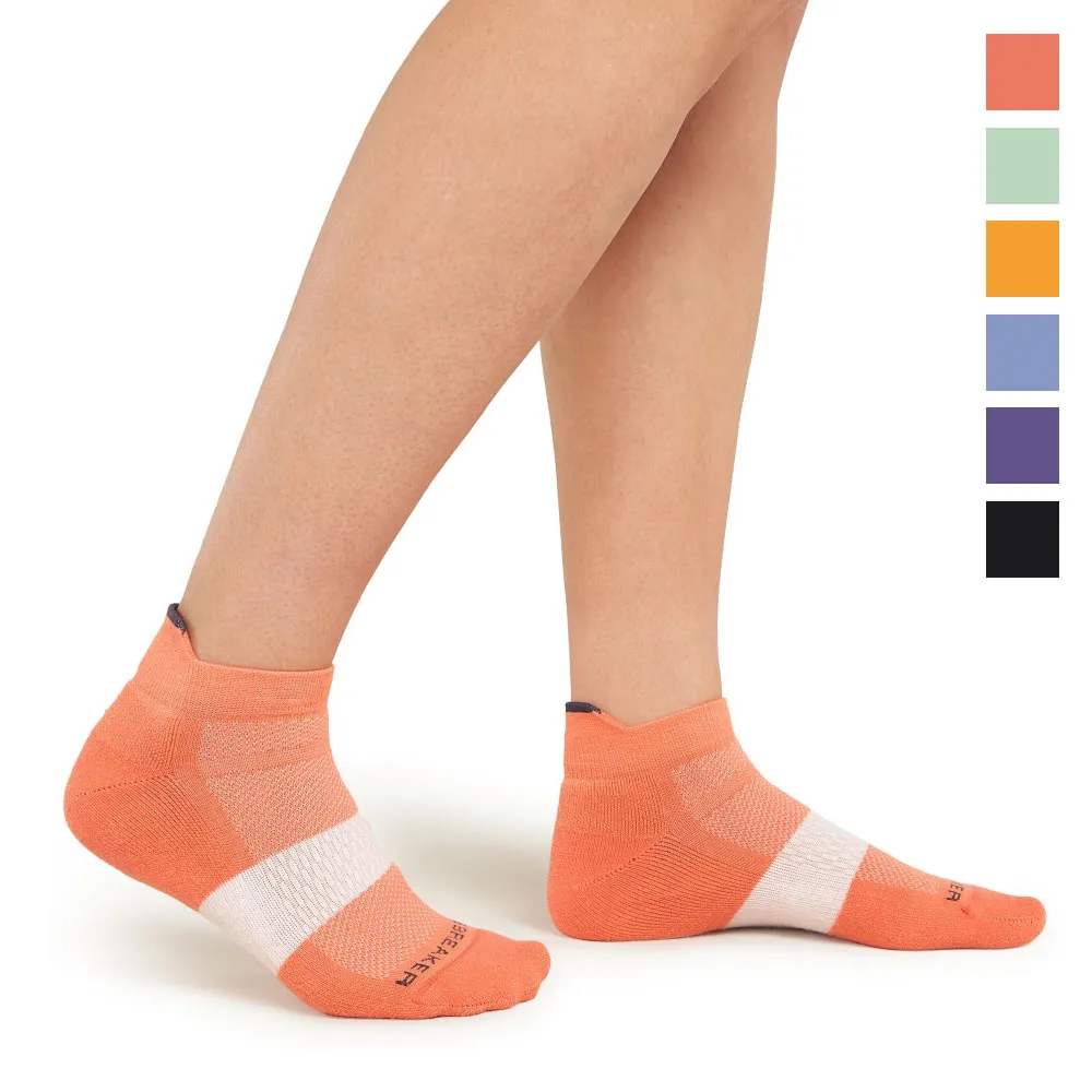 【Icebreaker 女 薄毛圈多功能運動踝襪《黑/薊紫》】105128/快乾機能襪/排汗襪/羊毛襪/悠遊山水 歷史價格詳細信息