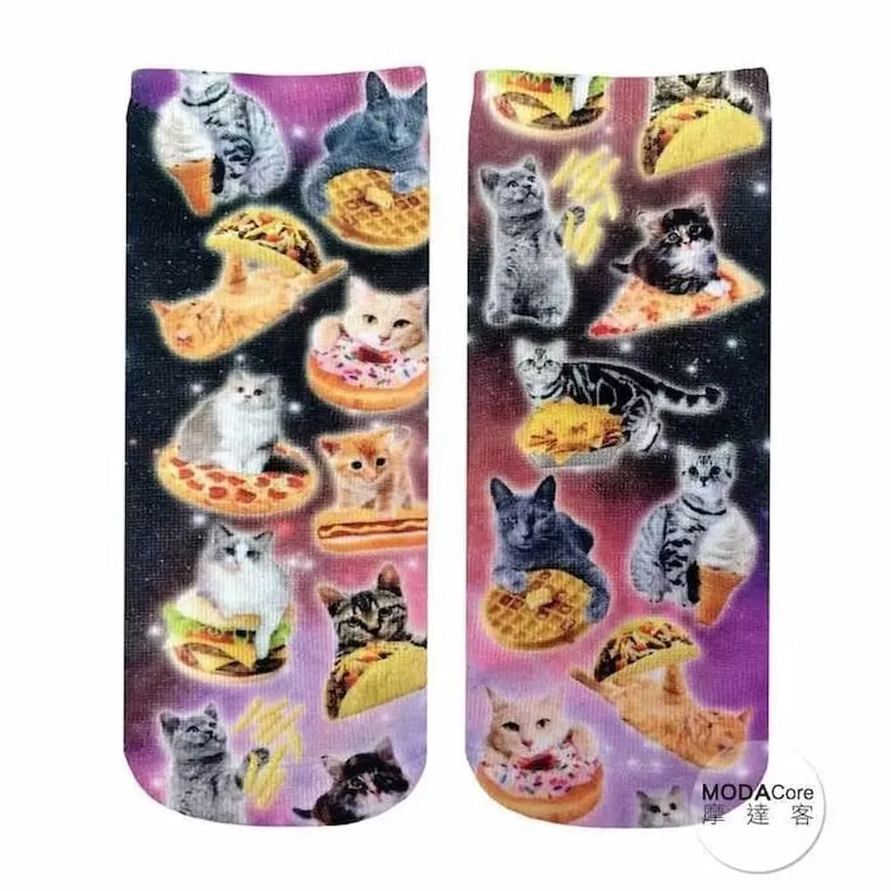 【摩達客】美國進口Living Royal長頸鹿 短襪腳踝襪彈性襪動物圖案襪 歷史價格詳細信息