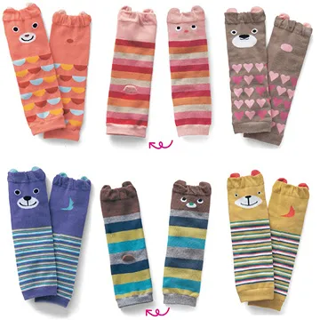 寶寶護膝 襪套 加厚保暖緹花寶寶爬行襪 雪倫小舖 歷史價格詳細信息