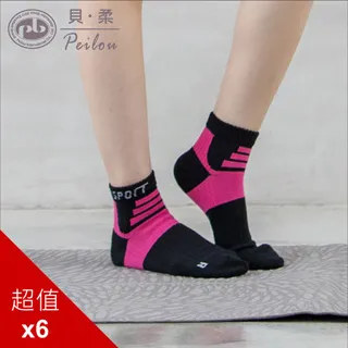 Peilou貝柔 輕量足弓護足短襪（男）-灰 26-28cm （1雙） 歷史價格詳細信息