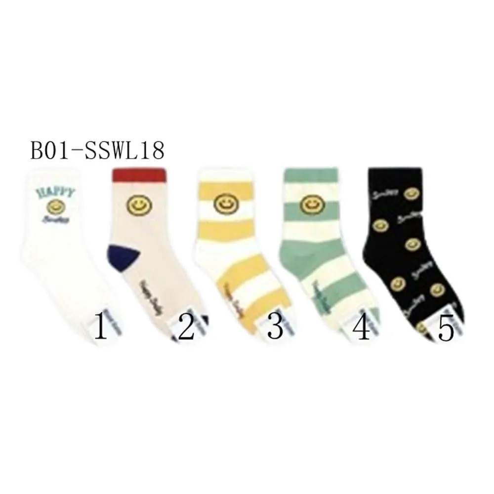 韓國襪 微笑U型笑容中筒襪 微笑中筒襪 微笑素色襪 socks 歷史價格詳細信息