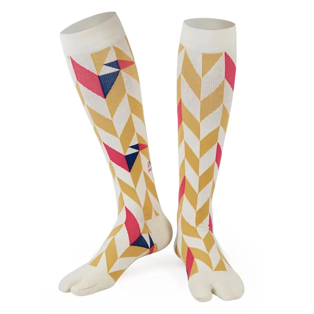 IMI MBJ 皇后鳥 · 棕｜京都設計師款．壓力及膝兩趾襪 歷史價格詳細信息