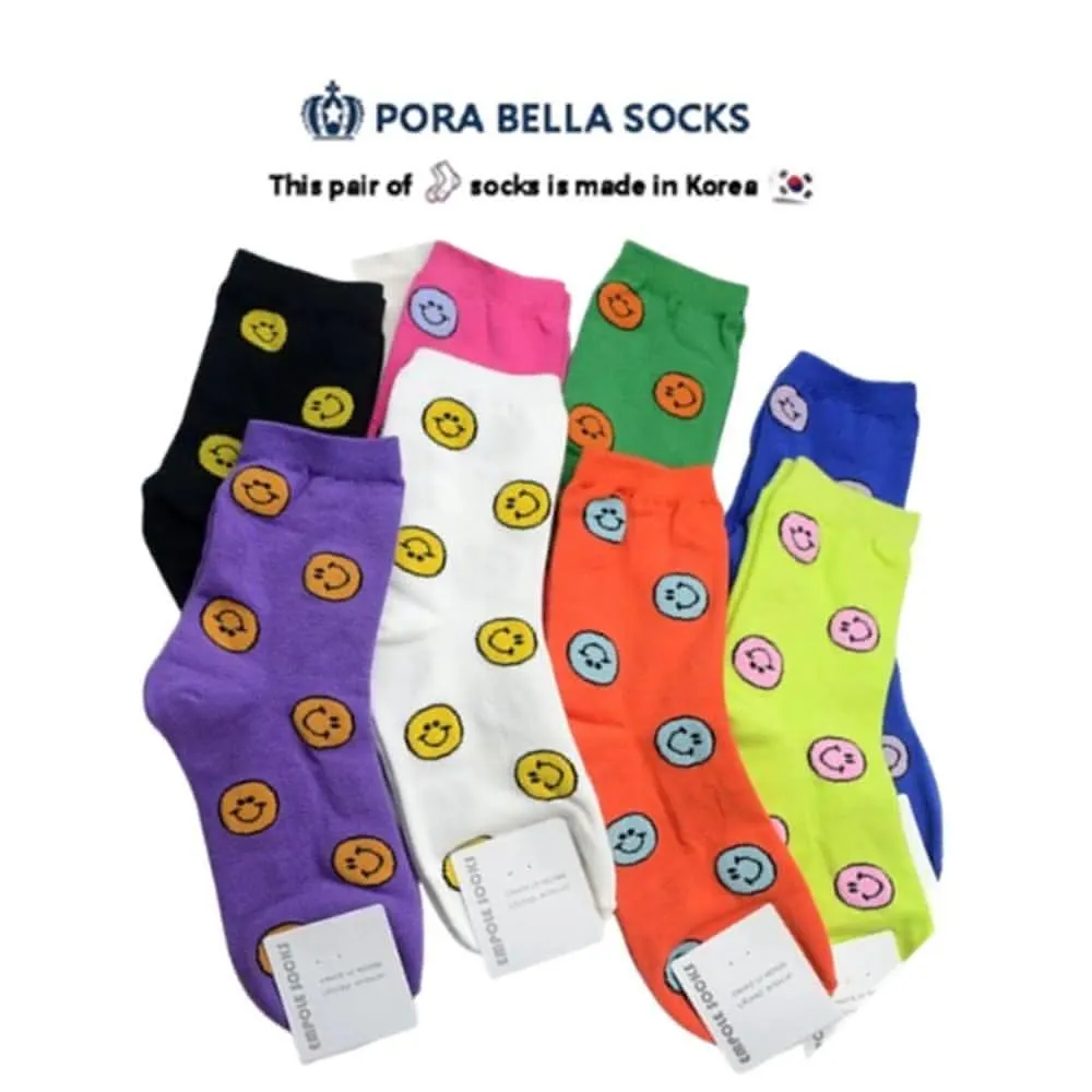 韓國 socks appeal X SML 厭世小怪物點點中桶襪 (酒紅) 歷史價格詳細信息