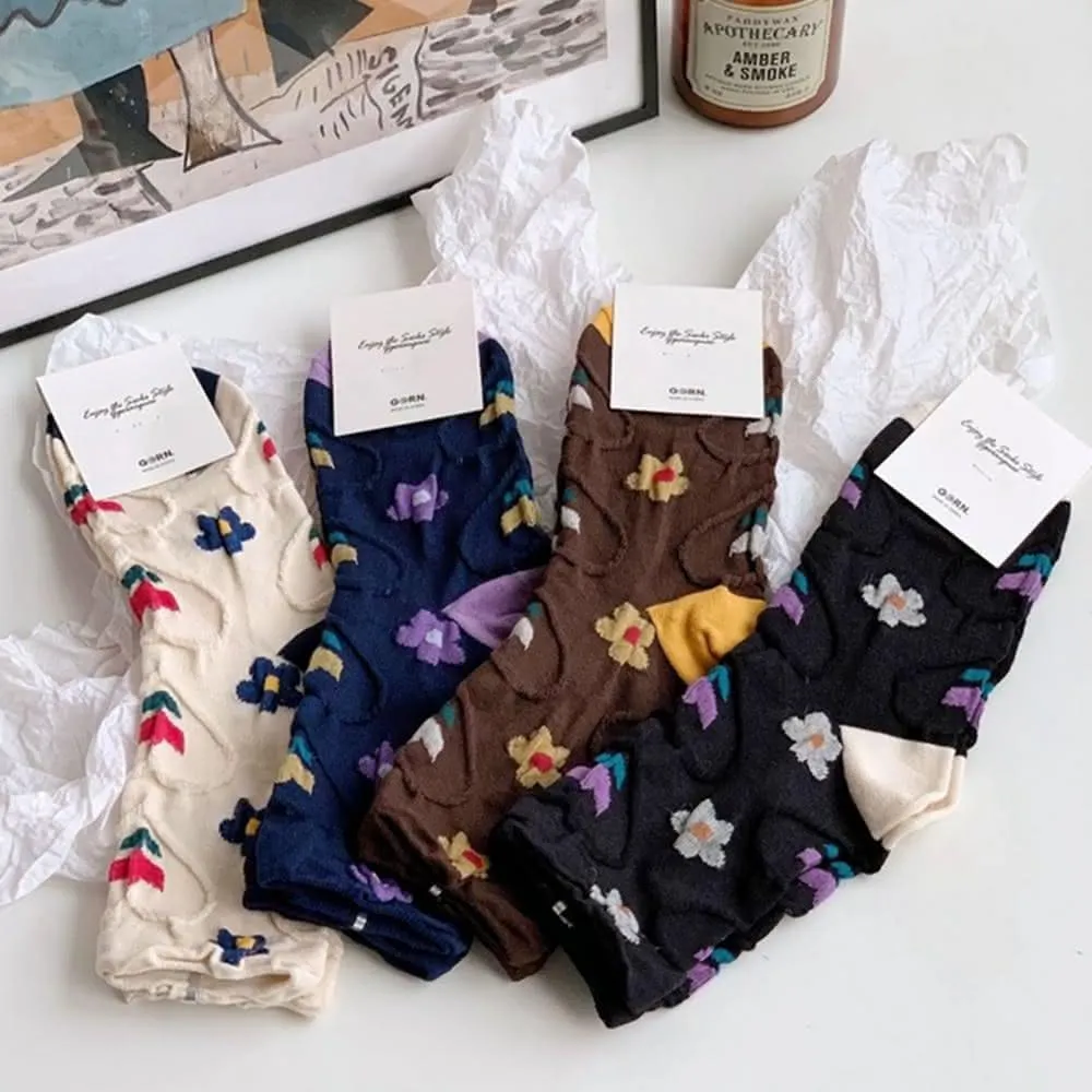 韓國襪 男女襪 中筒襪 可愛動物襪 滿版動物襪 socks 歷史價格詳細信息