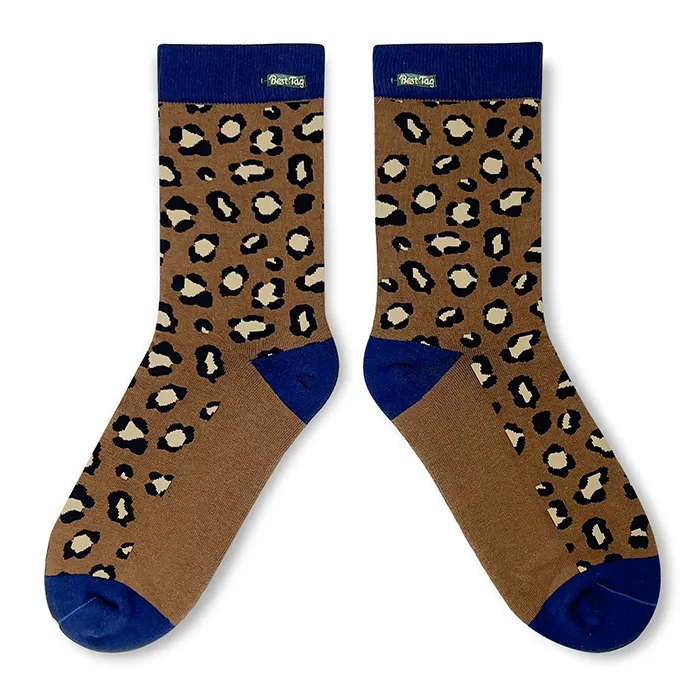 Best Tag 豹紋圖案襪  紅 25-28cm 歷史價格詳細信息