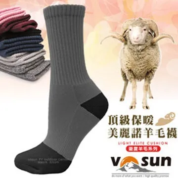 【台灣 VOSUN】MIT 頂級控溫保暖中筒美麗諾羊毛襪_VO-053 黑色 歷史價格詳細信息