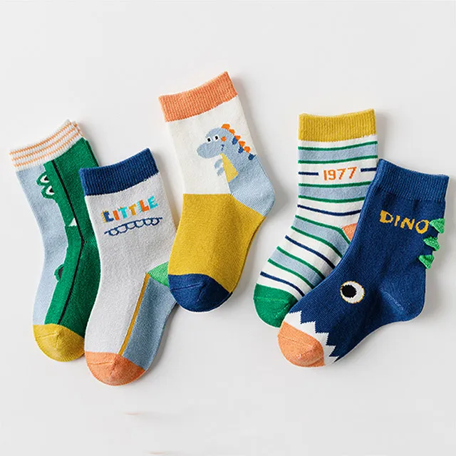 【腳ㄚ子】兒童棉質中筒襪_恐龍寶寶_ilb010 歷史價格詳細信息