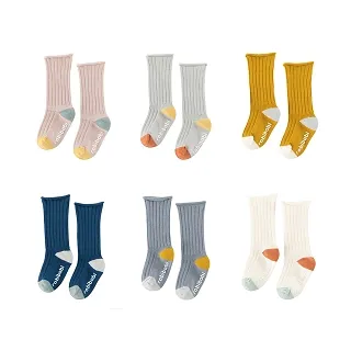 兒童襪豎條紋高筒襪鬆口嬰幼長統襪子3色雙針長筒襪 雪倫小舖 歷史價格詳細信息