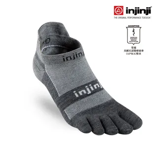 【INJINJI】RUN 輕量羊毛吸排五趾隱形襪 [黑灰] 五趾襪 羊毛襪 機能襪 排汗襪 | INIA0NAA1795 歷史價格詳細信息