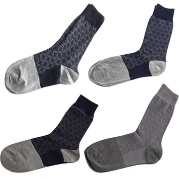 【KEROPPA】可諾帕奈米竹炭絲光棉紳士男襪x綜合4雙C90007-A 歷史價格詳細信息