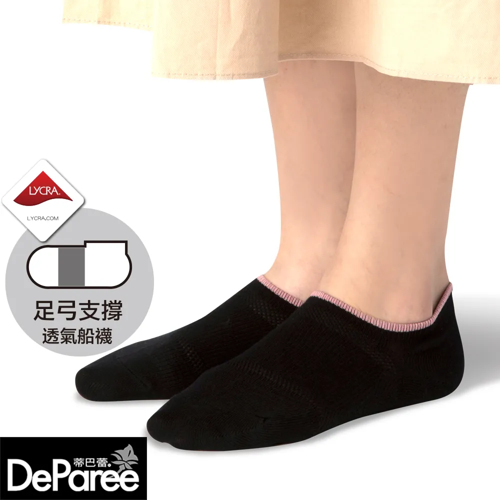 蒂巴蕾SOCKS足弓支撐透氣船襪21040瑪瑙紅 歷史價格詳細信息