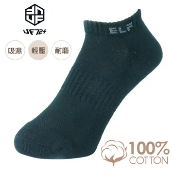 [UF72] elf精舒棉足弓加壓氣墊慢跑襪UF6429-白色24-26 歷史價格詳細信息