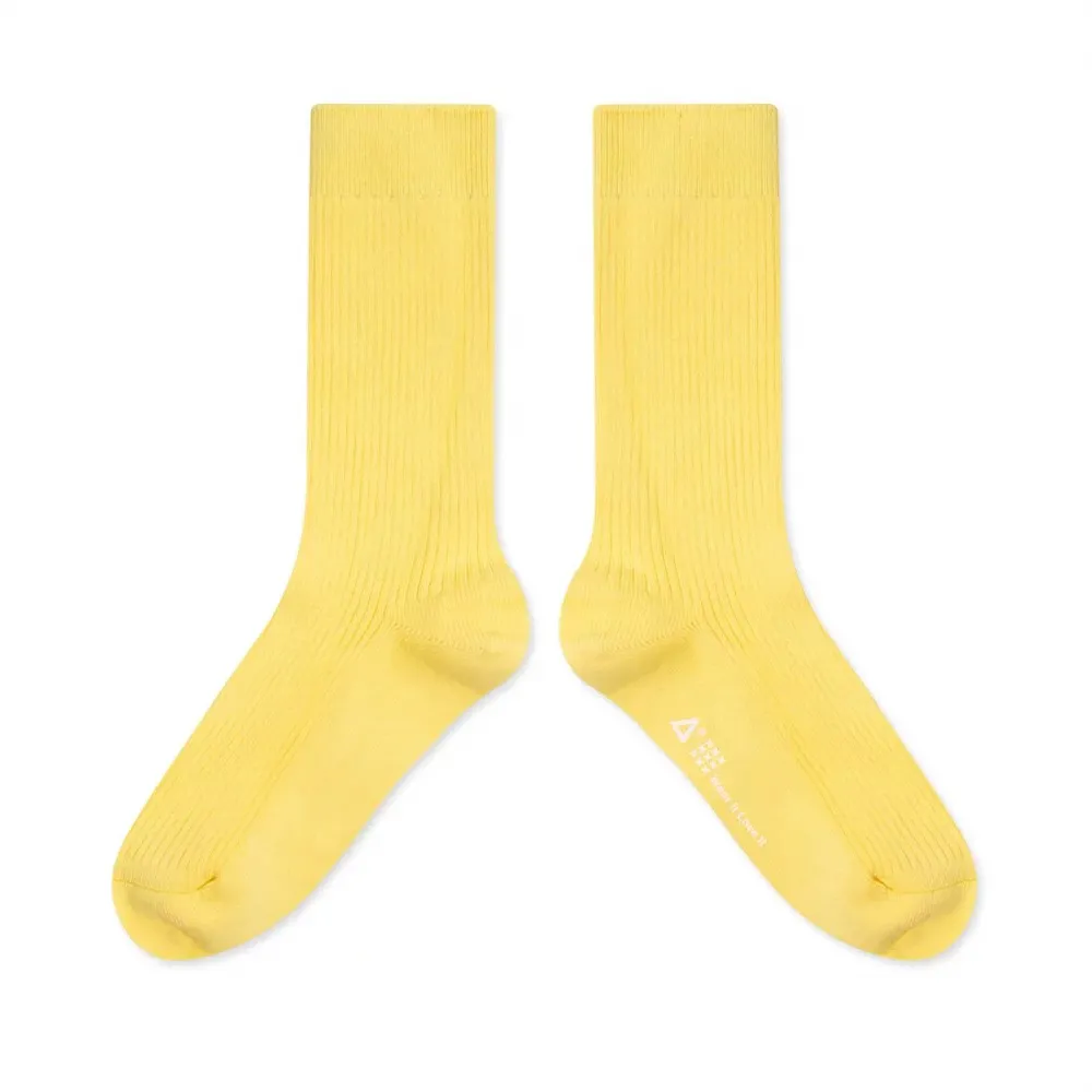 WARX除臭襪 薄款條紋美容中筒五趾襪-鵝黃 歷史價格詳細信息