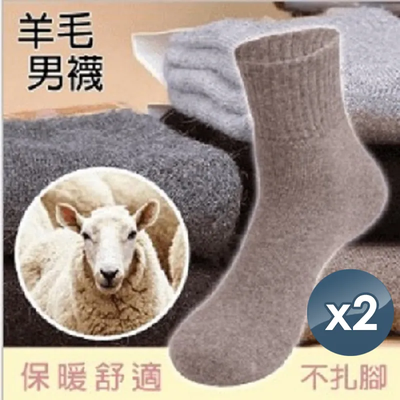 男士冬季保暖羊毛襪 2雙 歷史價格詳細信息