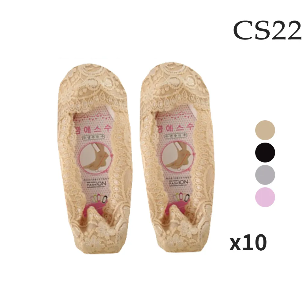 蕾絲防滑隱形襪 23cm-25cm 歷史價格詳細信息
