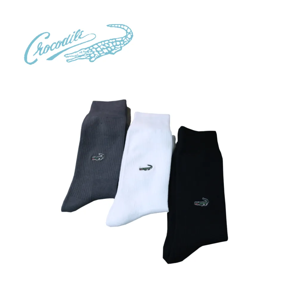 【MiWorks米沃】鱷魚144針超細刺繡1/2棉襪 白色 女用 六入組 歷史價格詳細信息
