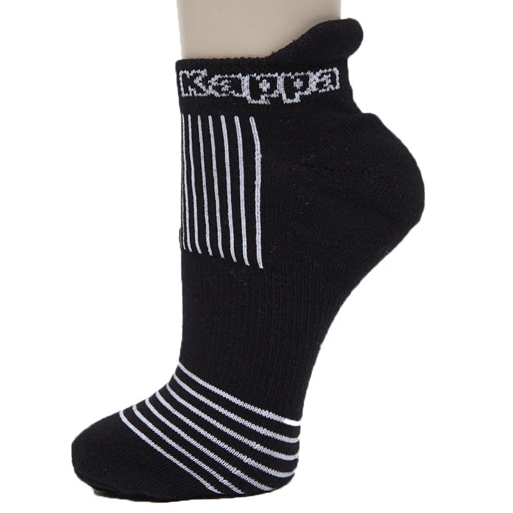 KAPPA 時尚經典LOGO 休閒運動中筒襪 6雙組 303WIG0902009 黑 歷史價格詳細信息