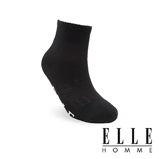 ELLE HOMME 透氣運動襪 棉襪 1/2襪 男襪 25-27CM  【佳瑪】 歷史價格詳細信息