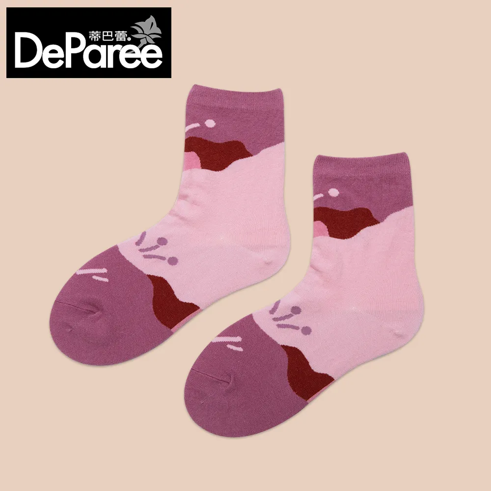 【蒂巴蕾】守護Collection棉襪-森林 青綠(台灣製/設計款襪子/穿搭) 歷史價格詳細信息