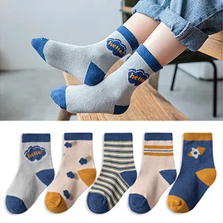 【優貝選】舒適學生童襪5入套組-粉紅獨角獸 歷史價格詳細信息