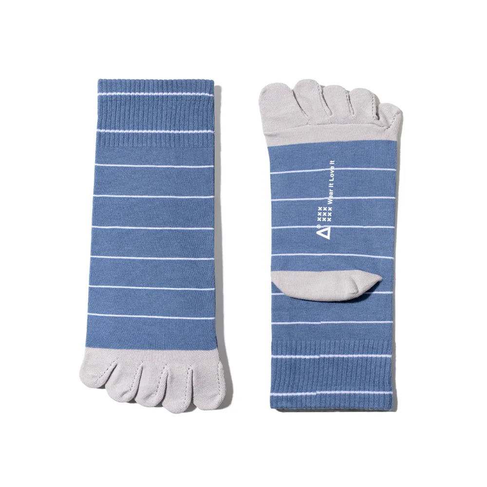 除臭五指條紋襪【同色3雙】除臭 / 五趾襪 / 多色 / 純棉 /  AMG815【FAV飛爾美】 歷史價格詳細信息