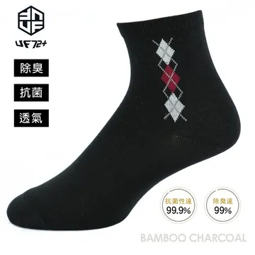 [UF72] elf-logo日風精舒棉寬口無痕休閒襪UF6016-黑色24-26 歷史價格詳細信息