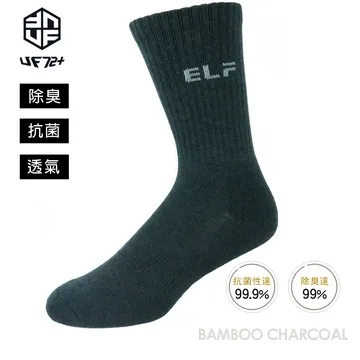 [UF72] elf除臭竹炭足弓增厚氣墊船襪UF5811-灰色24-26 歷史價格詳細信息