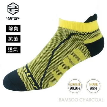 [UF72] elf除臭竹炭止滑輕壓氣墊運動襪 UF5715-紅色24-28 歷史價格詳細信息