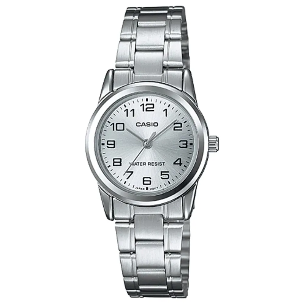 【CASIO】 都會淑女簡約素雅腕錶-白面(LTP-V001L-7B) 歷史價格詳細信息