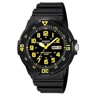 CASIO潛水風DIVER LOOK指針錶-黃數字 歷史價格詳細信息