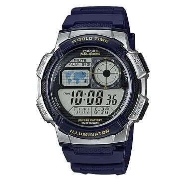 CASIO 10年電力運動數位潮流腕錶AE-1000W-4B 歷史價格詳細信息