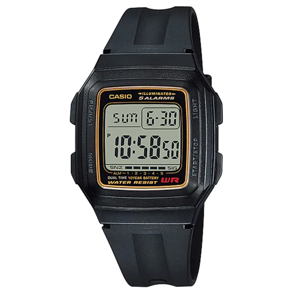 CASIO 回到未來10年數位錶(金框) 歷史價格詳細信息