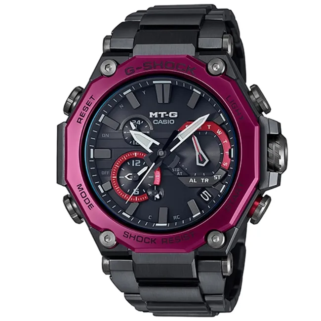 【CASIO卡西歐】MTG-B3000D-1A9創新剛毅風格太陽能金色離子鍍潮流腕表 50.9mm 歷史價格詳細信息