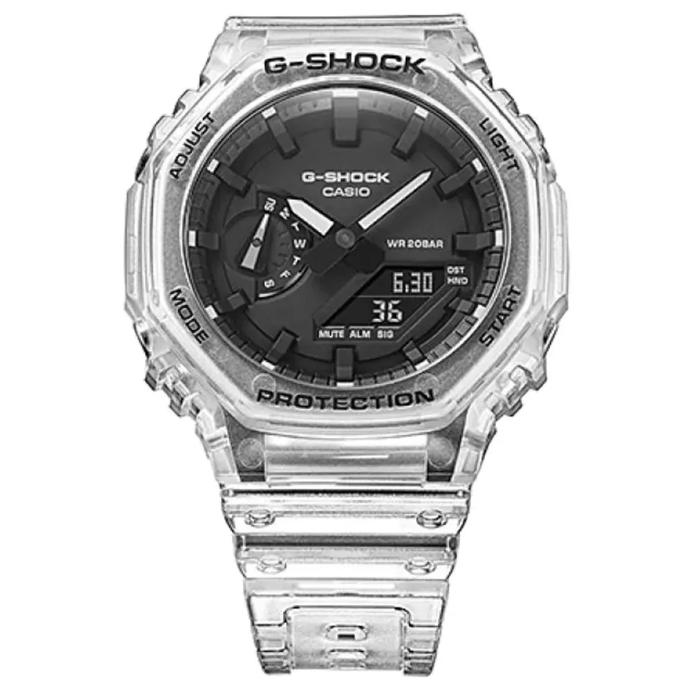 CASIO 卡西歐 G-SHOCK 農家橡樹 軍綠 八角雙顯電子錶 GM-2100B-3A 歷史價格詳細信息