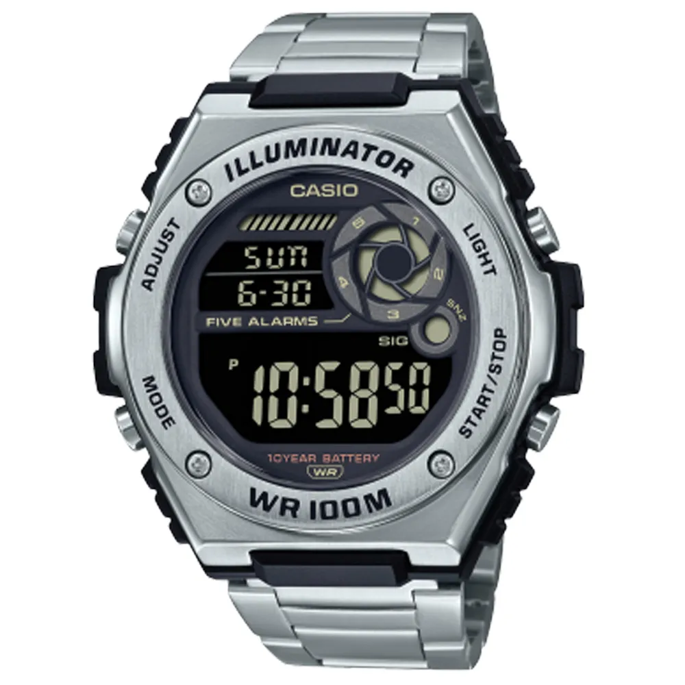 【CASIO】MWD-100HD-1A 10年電力電子錶款/經典百搭/男女通用款/50mm【第一鐘錶】 歷史價格詳細信息